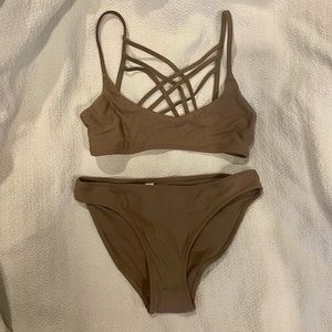 Brown Aerie Bikini